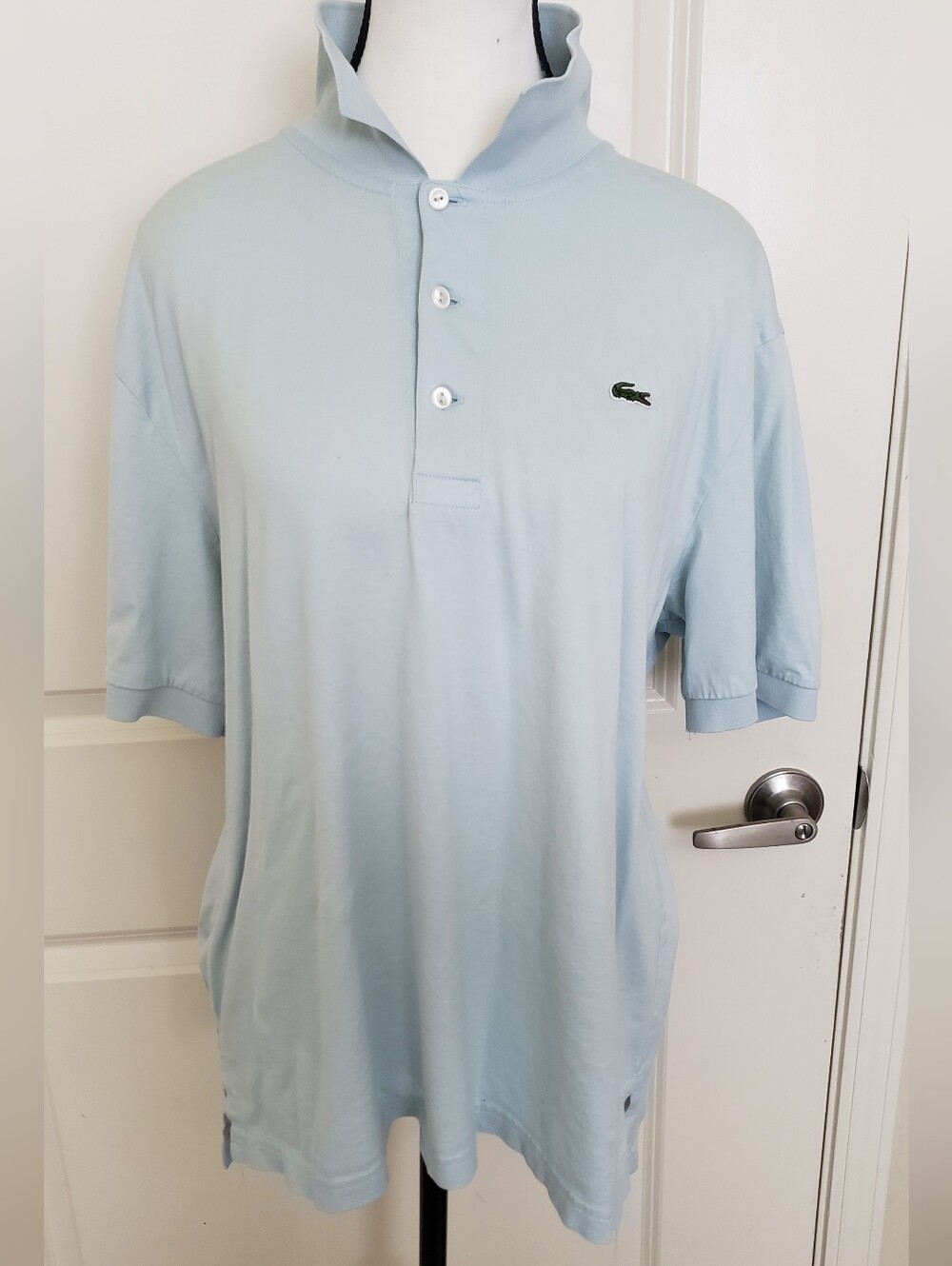 Lacoste Men's Light Blue Polo Shirt